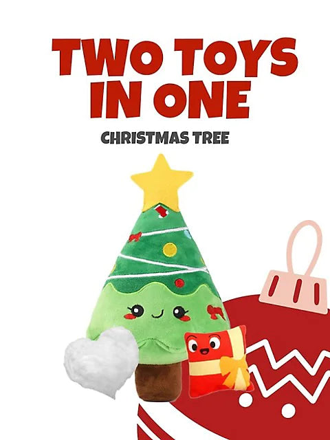 HUG SMART HOLIDAY : CHRISTMAS TREE DOG TOY
