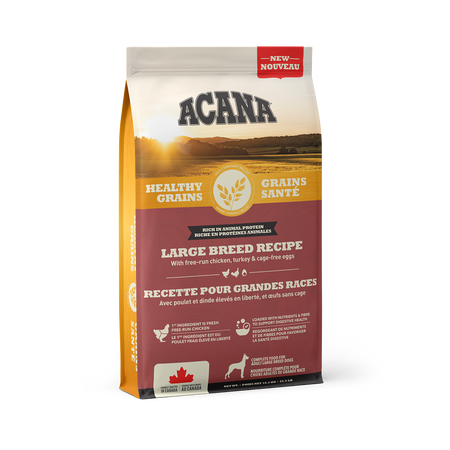 ACANA HEALTHY GRAINS LARGE BREED RECIPE DRY FOOD
