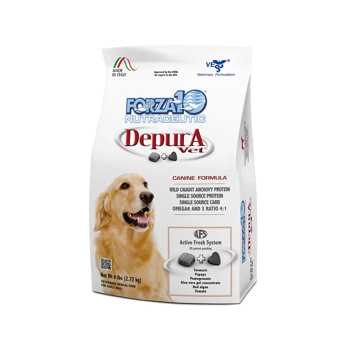 FORZA10 NUTRACEUTIC ACTIVE DEPURA FISH DIET DRY DOG FOOD