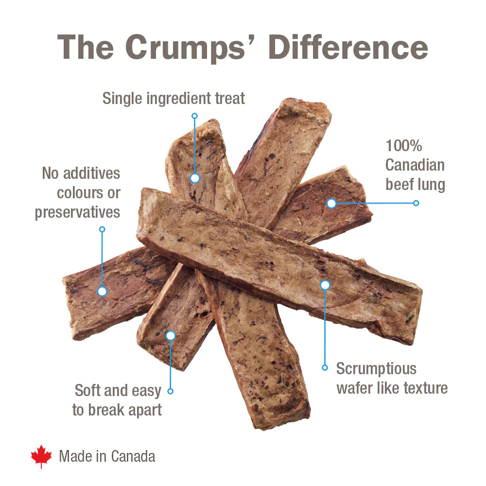 CRUMPS NATURALS BEEF TENDERSTICKS DOG TREATS