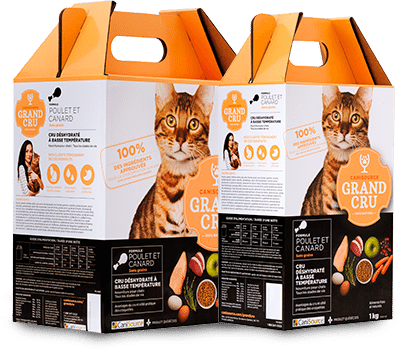 CANISOURCE RAW DEHYDRATED CAT FOOD : CHICKEN & DUCK