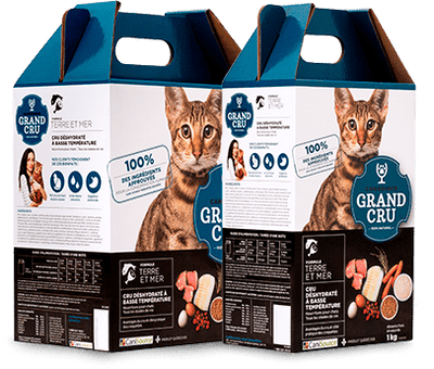 CANISOURCE RAW DEHYDRATED CAT FOOD : SURF AND TURF
