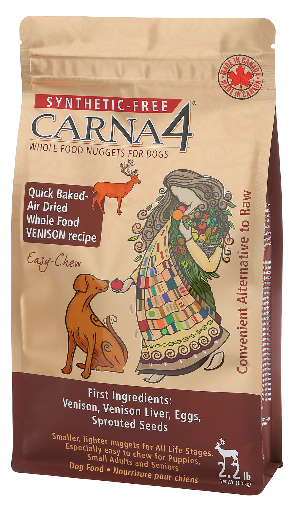 CARNA4 EASY CHEW VENISON FORMULA DOG FOOD