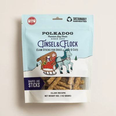 POLKA DOG HOLIDAY TREATS : TINSEL & FLOCK