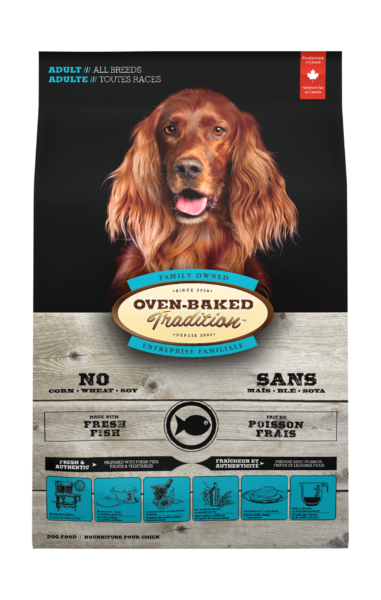 FOOD FOR ALL BREED ADULT DOGS – FISH OVEN BAKED TRADITION DOG FOOD