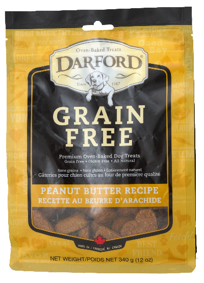 DARFORD GRAIN-FREE PEANUT BUTTER DOG TREATS