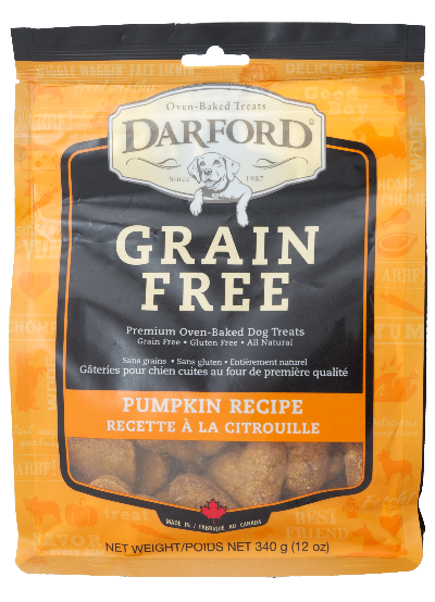 DARFORD GRAIN-FREE PUMPKIN DOG TREATS