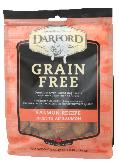 DARFORD GRAIN-FREE SALMON DOG TREATS