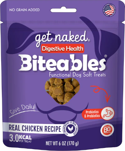 GET NAKED BITEABLES PUPPY HEALTH FUNCTIONAL SOFT TREATS