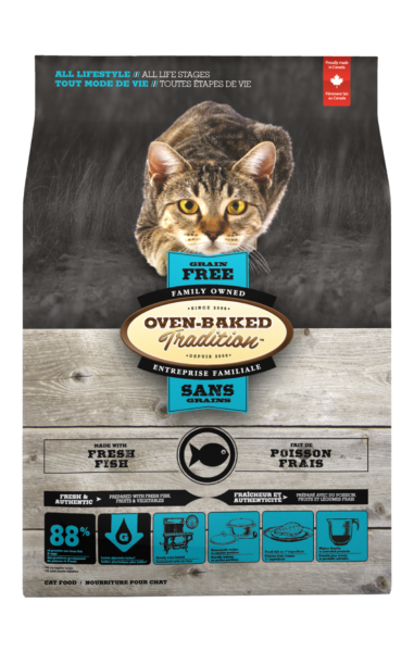 GRAIN FREE FOOD FOR CATS OF ALL LIFESTYLE AND LIFE STAGES FISH