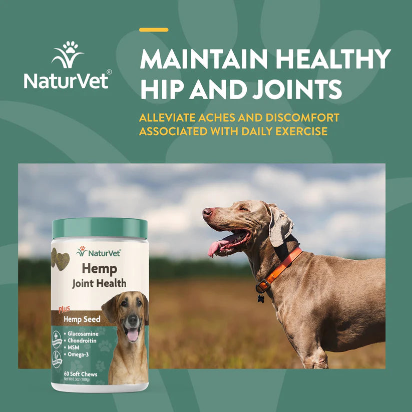 Naturvet hemp joint 2024 health