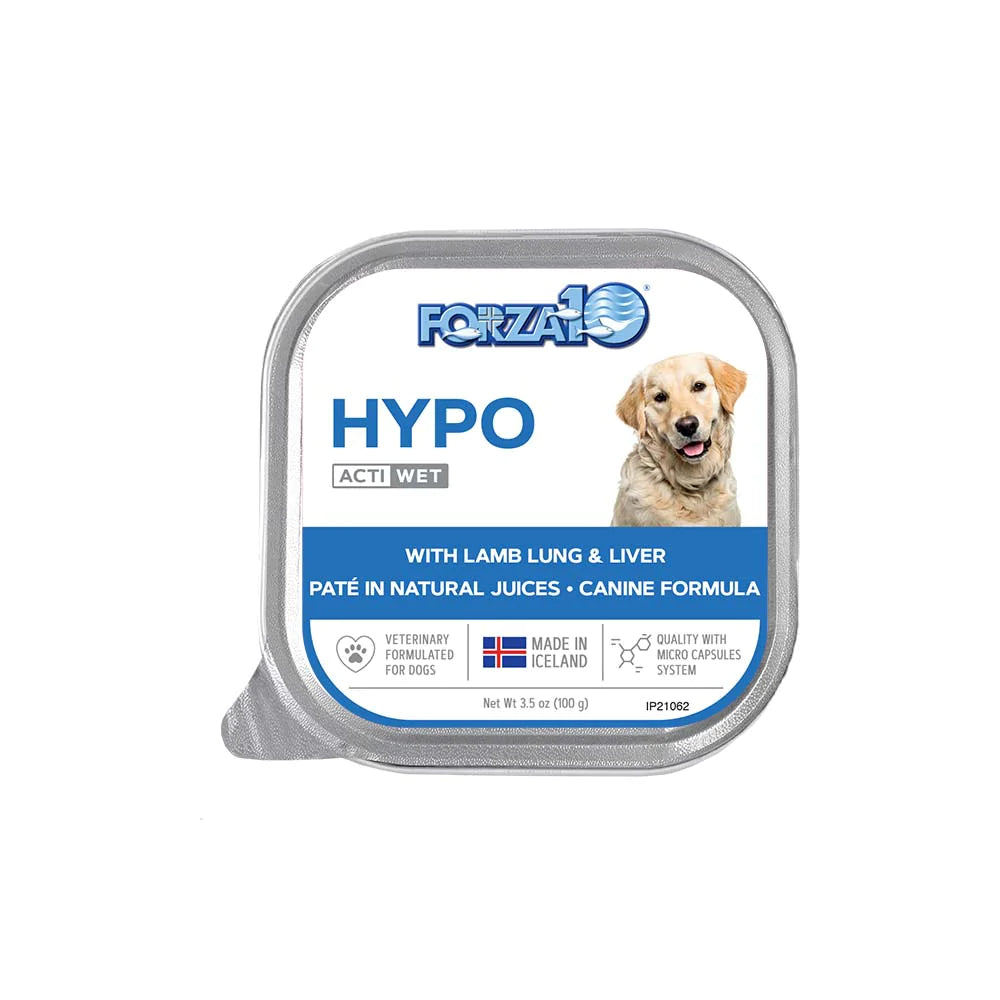 FORZA10 NUTRACEUTIC ACTIWET HYPO LAMB CANNED DOG FOOD