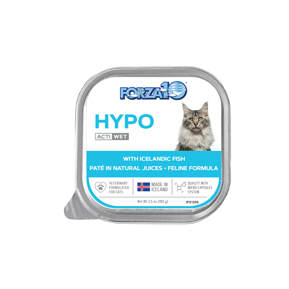 FORZA10 NUTRACEUTIC ACTIWET HYPO ICELANDIC FISH CANNED CAT FOOD