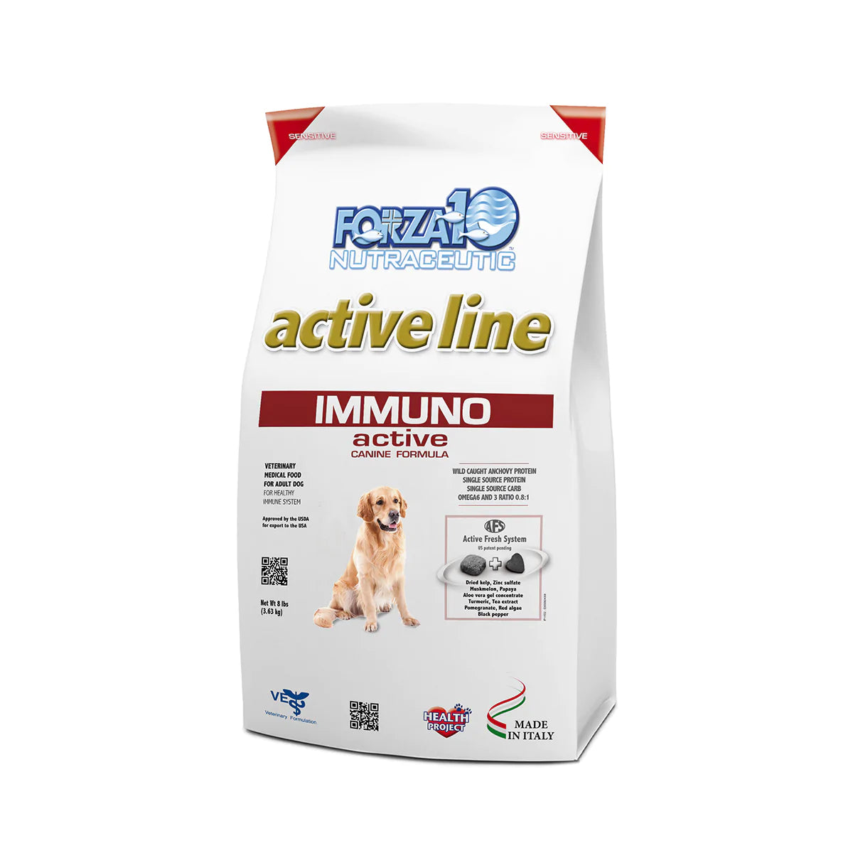 FORZA10 NUTRACEUTIC ACTIVE LINE IMMUNO SUPPORT DIET DRY DOG FOOD