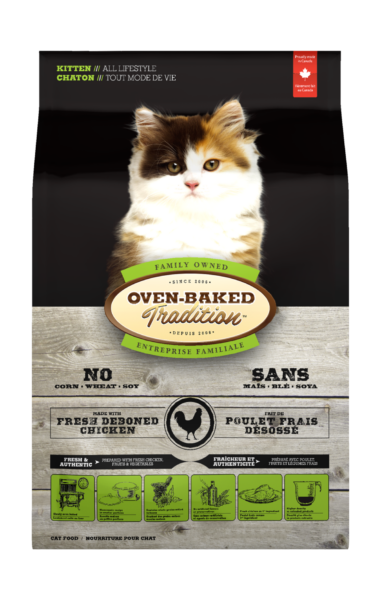 FOOD FOR KITTENS OF ALL LIFESTYLE – CHICKEN OVEN BAKED TRADITION CAT FOOD