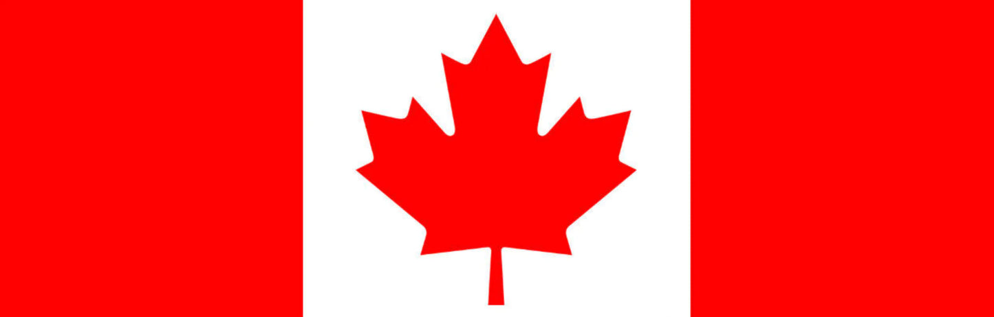 JULIUS-K9 IDC® HARNESS LABEL & PATCH : CANADIAN FLAG
