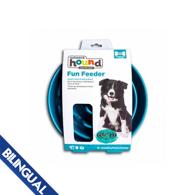 OUTWARD HOUND® FUN FEEDERS TEAL