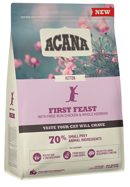 ACANA FIRST FEAST DRY CAT FOOD