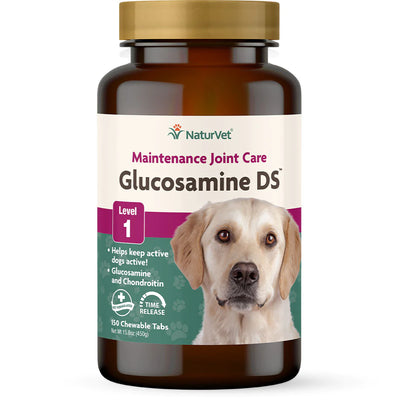 NATURVET® GLUCOSAMINE DS™ CHEWABLE TABS (150 CT)