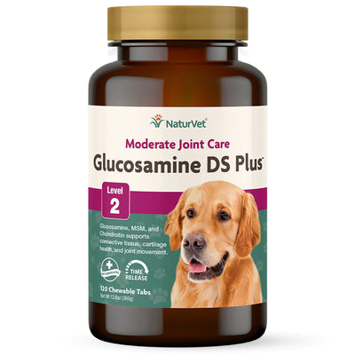 NATURVET® GLUCOSAMINE DS PLUS™ CHEWABLE TABS (120 CT)