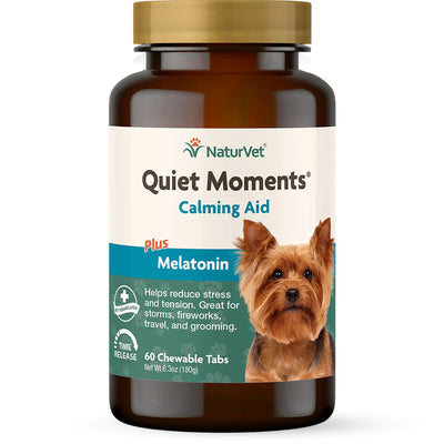 NATURVET® QUIET MOMENTS® CALMING AID TABLETS (60 CT)