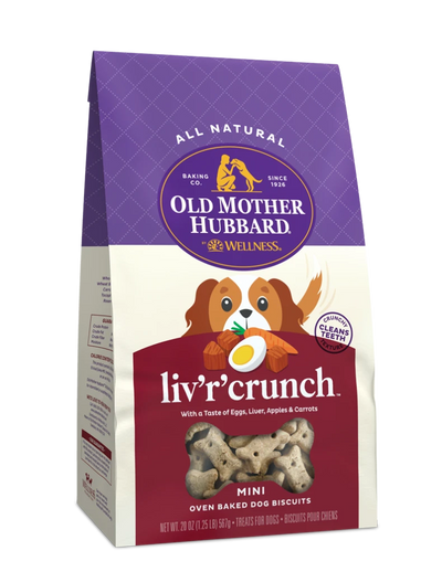 OLD MOTHER HUBBARD CRUNCHY CLASSIC BISCUITS: LIV’R CRUNCH