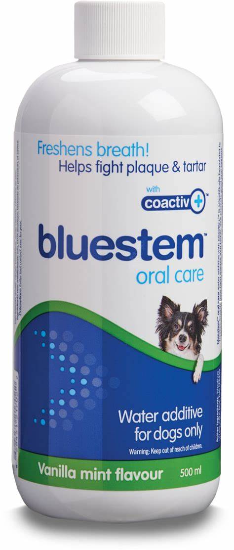 BLUESTEM ORAL CARE WATER ADDITIVES