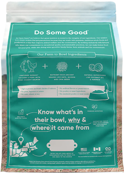 OPEN FARM® PUPPY ANCIENT GRAINS DRY DOG FOOD
