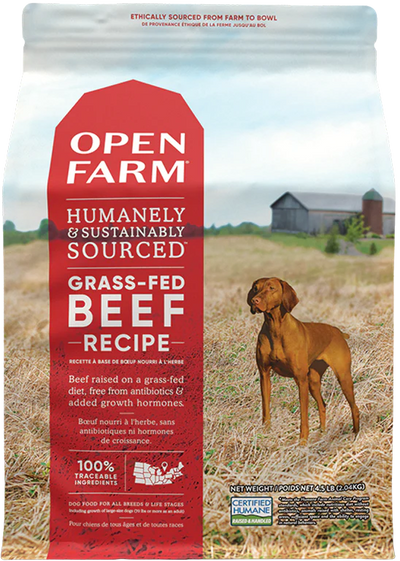 OPEN FARM® GRASS-FED BEEF DRY DOG FOOD