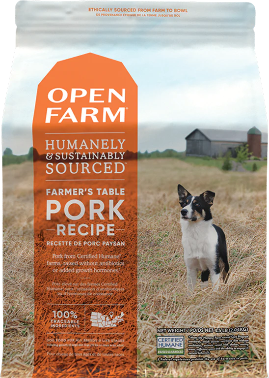 OPEN FARM® FARMER'S TABLE PORK DRY DOG