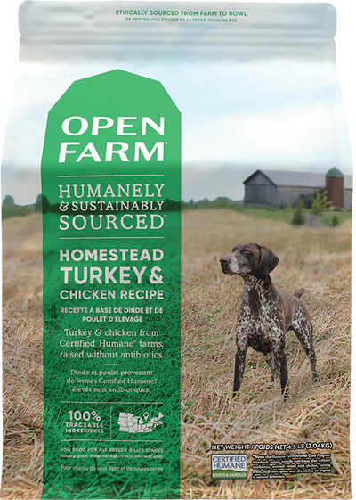 OPEN FARM® HOMESTEAD TURKEY & CHICKEN DRY DOG FOOD