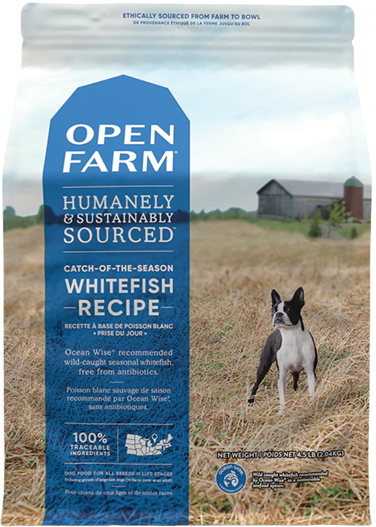 OPEN FARM® WHITEFISH RECIPE DRY DOG FOOD