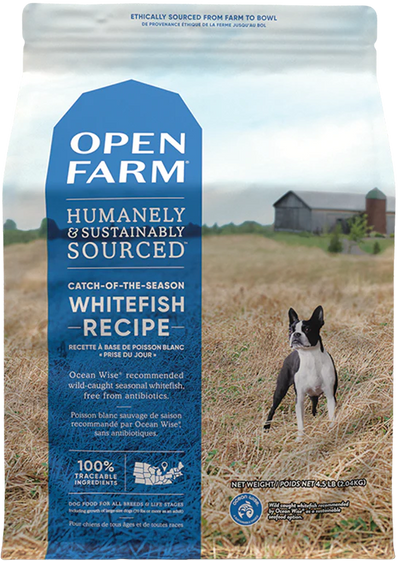 OPEN FARM® WHITEFISH RECIPE DRY DOG FOOD
