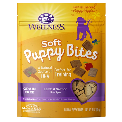 WELLNESS CORE JUST FOR PUPPY- SOFT LAMB & SALMON TREATS