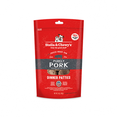 STELLA & CHEWY'S® PURELY PORK DINNER FREEZE-DRIED DOG FOOD