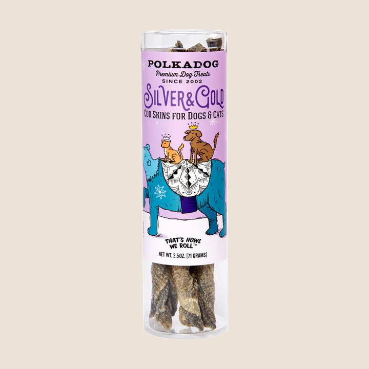 POLKA DOG HOLIDAY TREATS : SILVER & GOLD