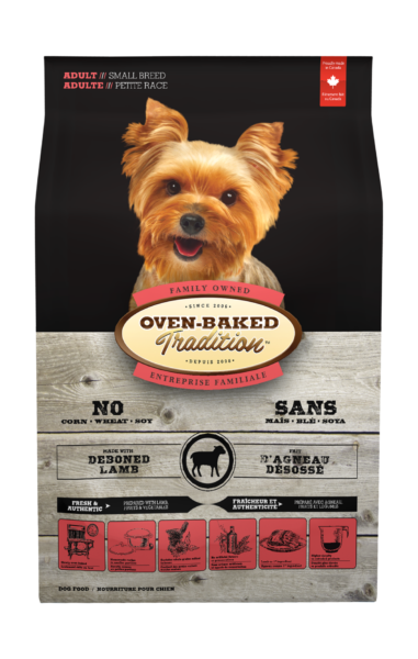 FOOD FOR SMALL BREED ADULT DOGS – LAMB OVEN BAKED TRADITION DOG FOOD