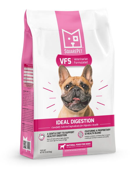 SQUARE PET VFS IDEAL DIGESTION SUPPORT DRY DOG FOOD
