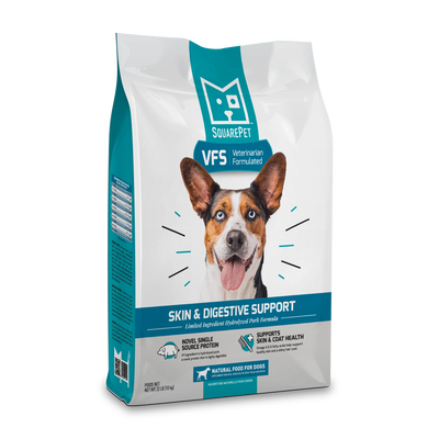 SQUARE PET VFS® SKIN & DIGESTIVE SUPPORT DRY DOG FOOD
