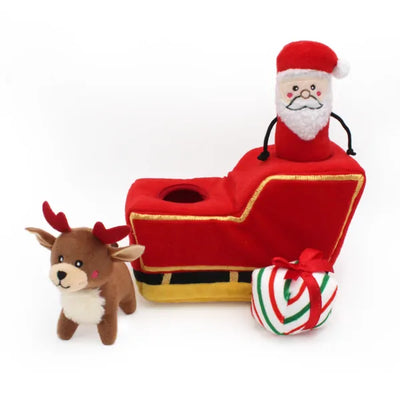 ZIPPY PAWS HOLIDAY BURROWS : SANTA SLEIGH