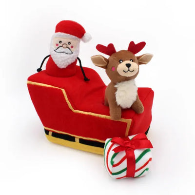 ZIPPY PAWS HOLIDAY BURROWS : SANTA SLEIGH