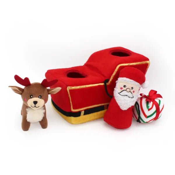 ZIPPY PAWS HOLIDAY BURROWS : SANTA SLEIGH