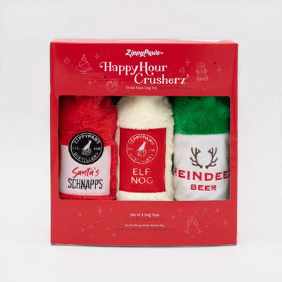 ZIPPY PAWS HOLIDAY HAPPY HOUR CRUSHERZ : 3 PACK