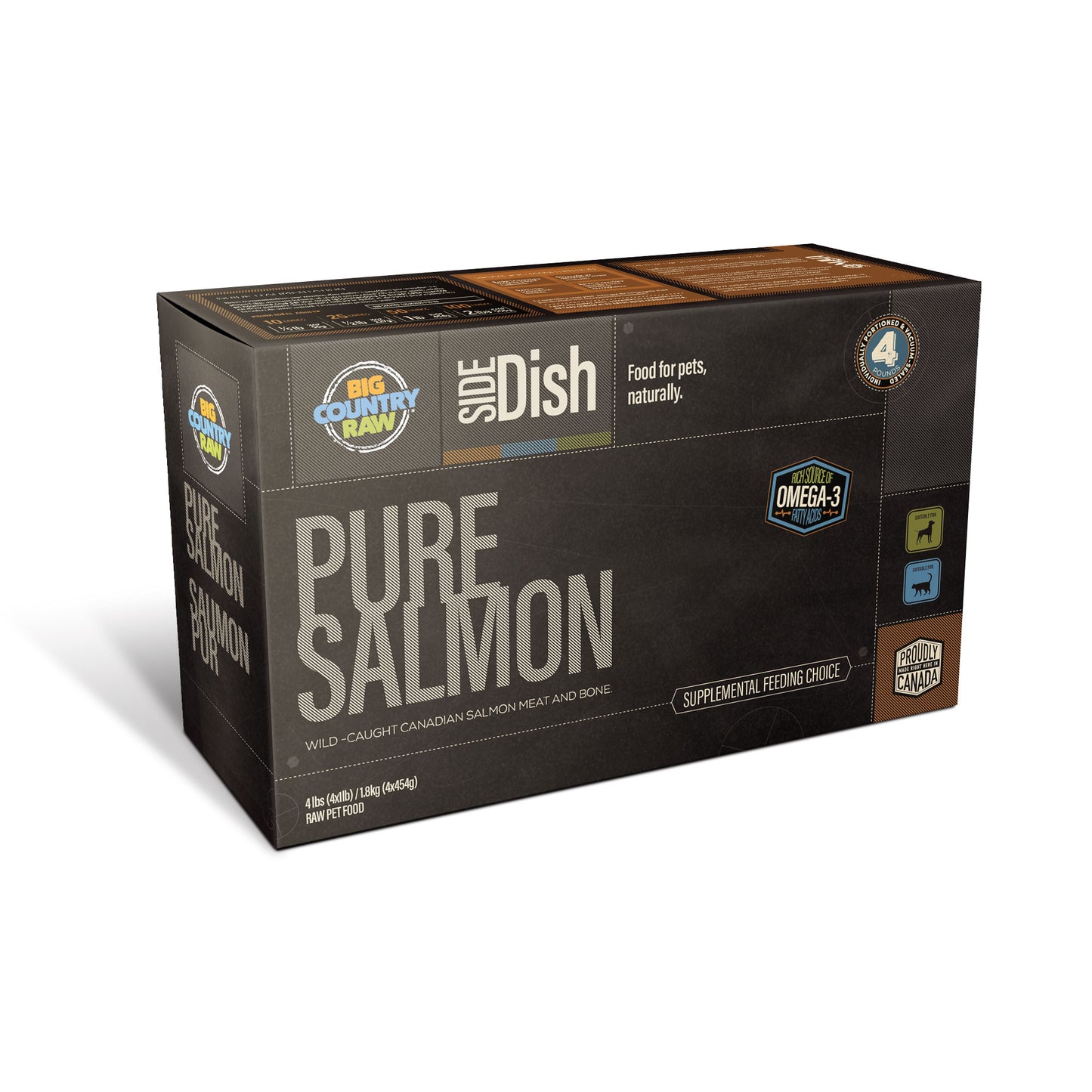 BIG COUNTRY RAW SIDE DISHES - PURE SALMON