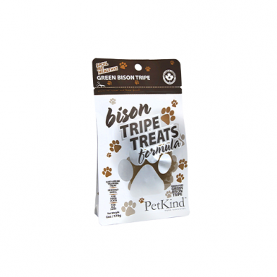 PETKIND® TRIPE TREATS BISON 6 OZ DOG TREAT