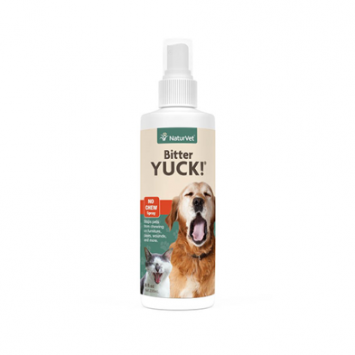 NATURVET® BITTER YUCK® NO CHEW SPRAY 8OZ