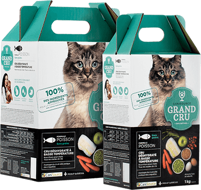 CANISOURCE RAW DEHYDRATED CAT FOOD : FISH