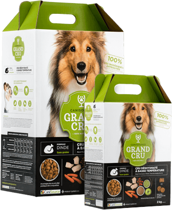 CANISOURCE RAW DEHYDRATED DOG FOOD : TURKEY (GRAIN FREE)