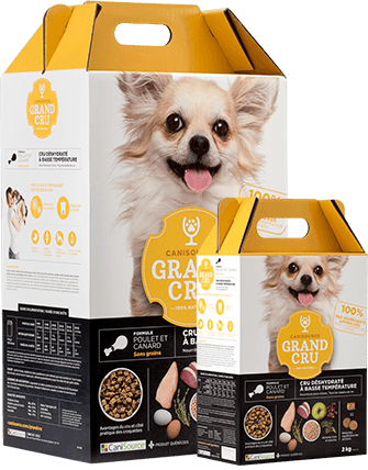 CANISOURCE RAW DEHYDRATED DOG FOOD : CHICKEN & DUCK (GRAIN FREE)