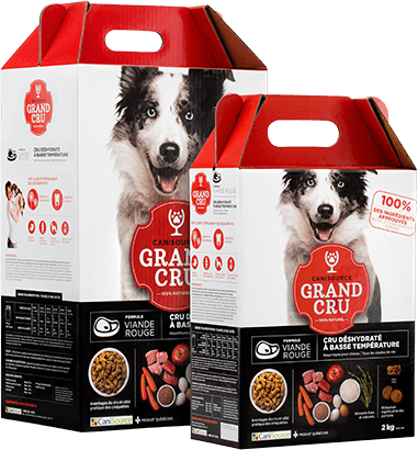CANISOURCE RAW DEHYDRATED DOG FOOD : RED MEAT